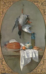 Stilleben med anka, 1764